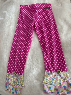 Matilda Jane Pink and White Polka Dot Skirt